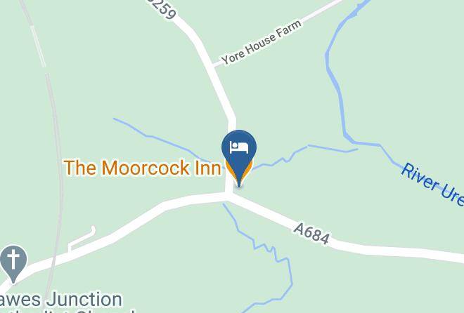 North Yorkshire - The Moorcock Inn Maps