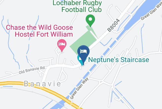 Highland - The Moorings Hotel Maps