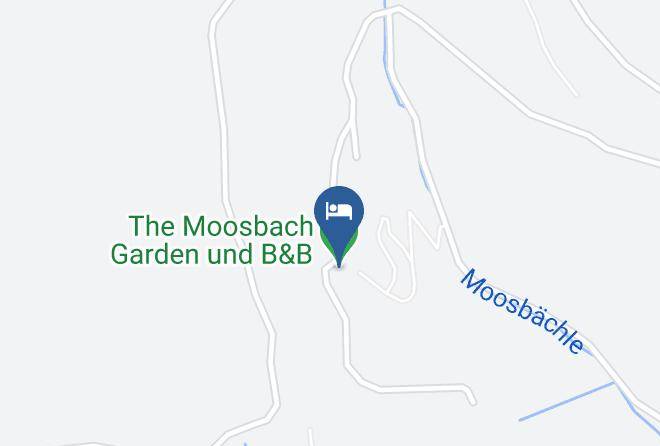Ortenaukreis - The Moosbach Garden Und B&b Maps