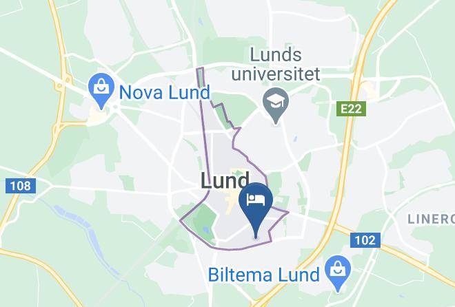 Lund - The More Hotel Lund Maps
