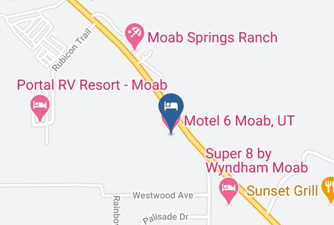 Grand - Motel 6 Moab Ut Maps