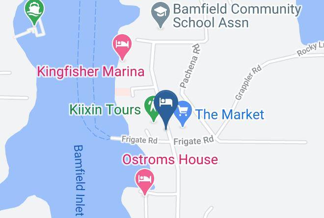 Alberni Clayoquot - The Motel Bamfield Maps