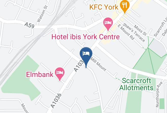 York - The Mount Royale Hotel Maps