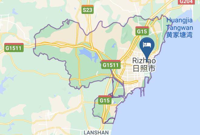 Rizhao - The Mountain Art Hotel Maps
