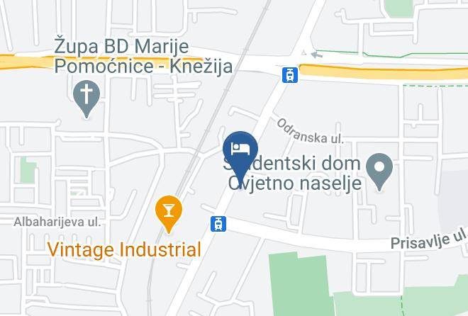 Zagreb - The Movie Hotel Maps
