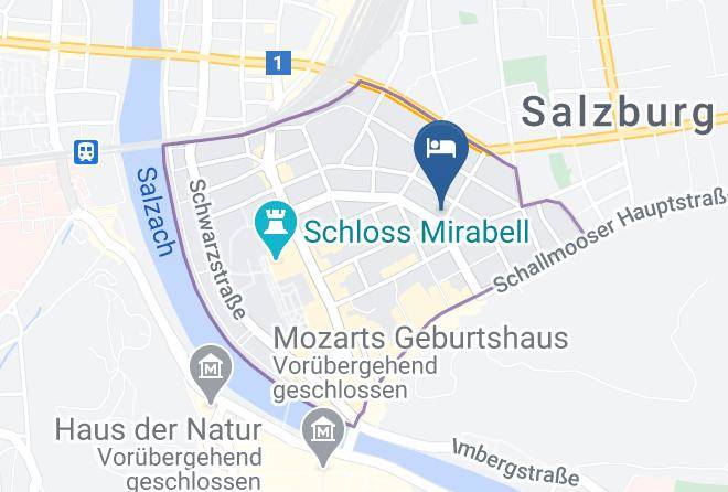 Salzburg - The Mozart Hotel Maps