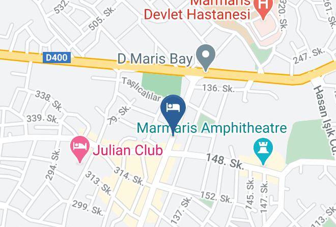 Marmaris - The Mu Hotel Maps