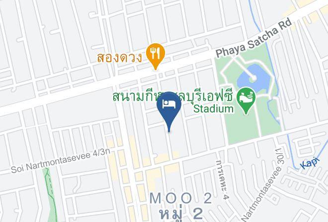 Mueang Chonburi District - The Mug Resort Maps