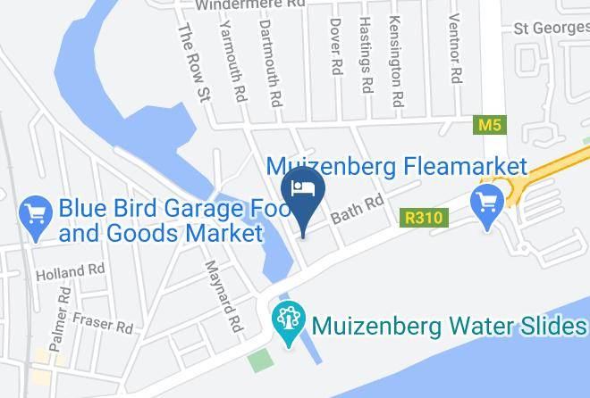 City Of Cape Town - The Muize Bed And Breakfast Maps