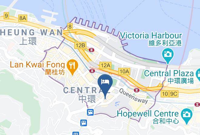 Central Western District - The Murray Hong Kong A Niccolo Hotel Maps