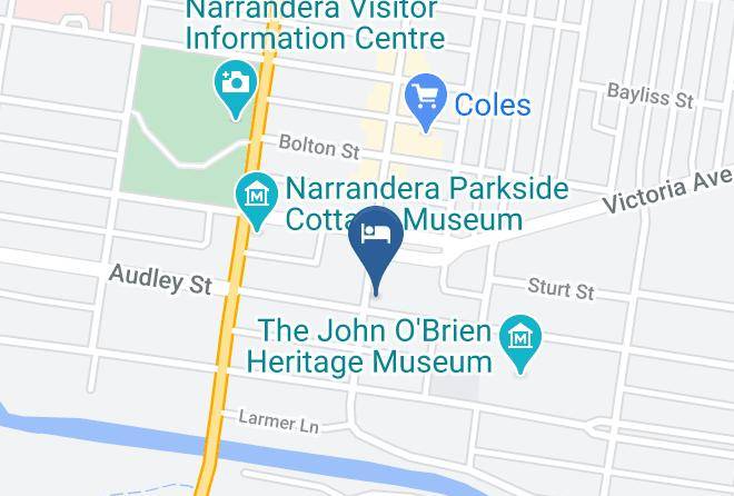 Narrandera - The Murrumbidgee Hotel Maps