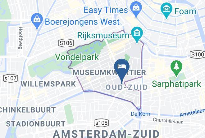 Amsterdam - The Muse Amsterdam Boutique Hotel Maps