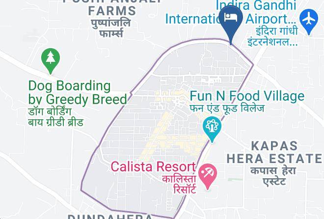 New Delhi - The Muse Sarovar Portico Kapashera New Delhi Maps