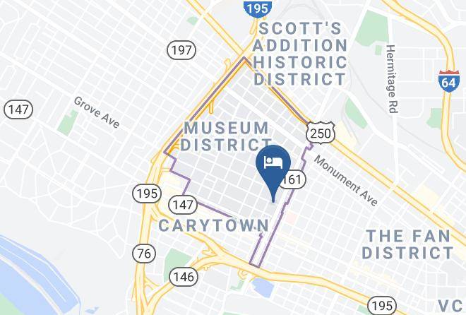 Museum District B&b Map