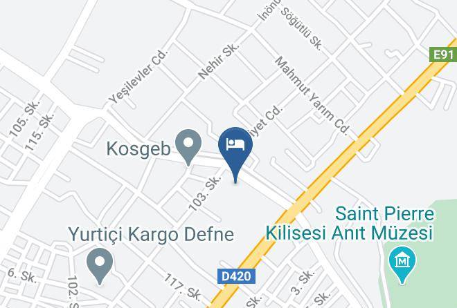 Antakya - The Museum Hotel Antakya Maps