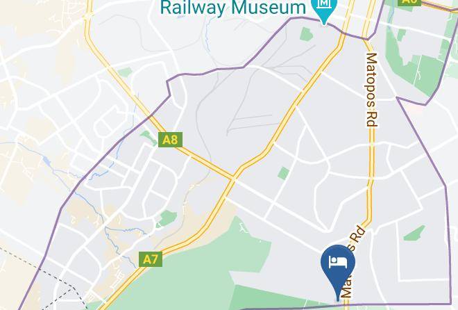 Bulawayo - The Musketeers Lodge Maps