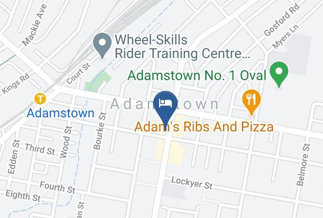Newcastle - The Nags Head Hotel Maps