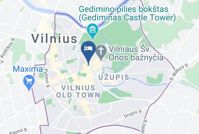 The Narutis Hotel Map