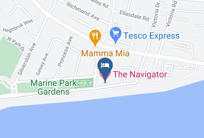 West Sussex - The Navigator Hotel Maps
