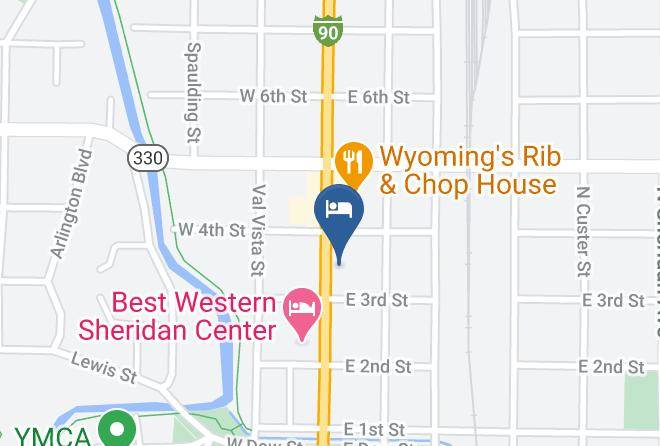 Sheridan - The Nelson Inn Maps