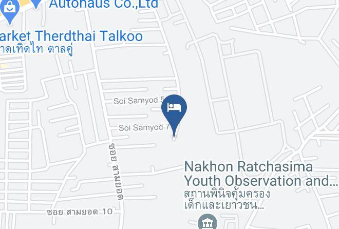 Amphoe Mueang Nakhon Ratchasima - The Nest Hotel Korat Maps