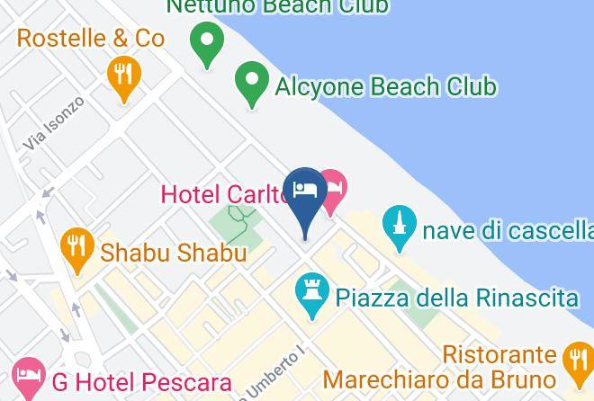 Pescara - The Nest Luxury Suites Maps