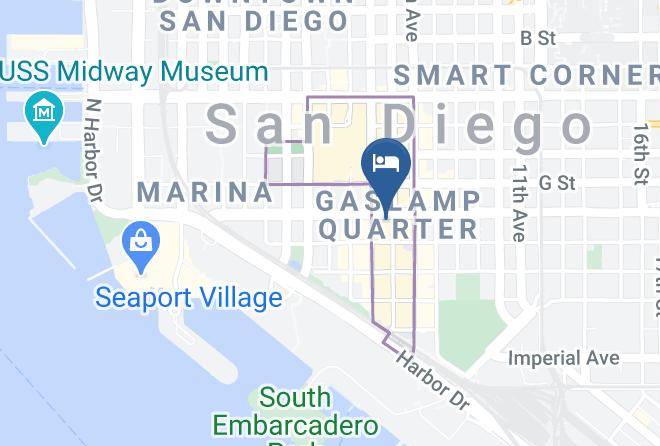San Diego - The Nest On Fifth Maps
