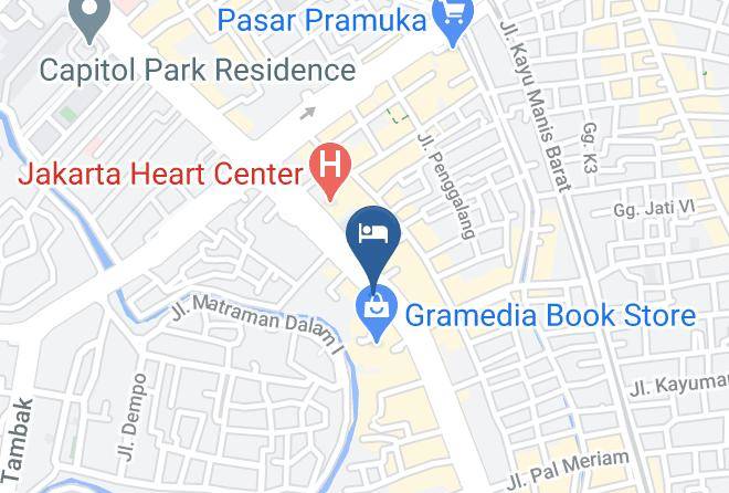 Jakarta Timur - The Nest Residence Maps