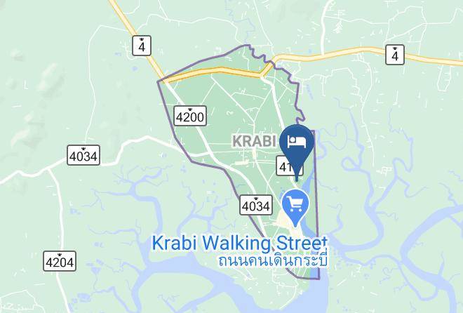 Mueang Krabi District - The Nest Residence Maps