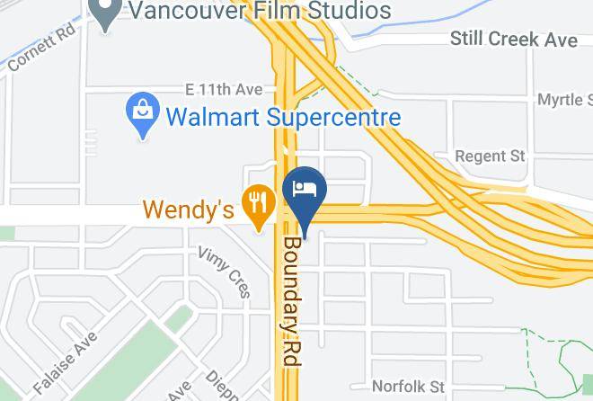Greater Vancouver - The New 401 Inn Maps
