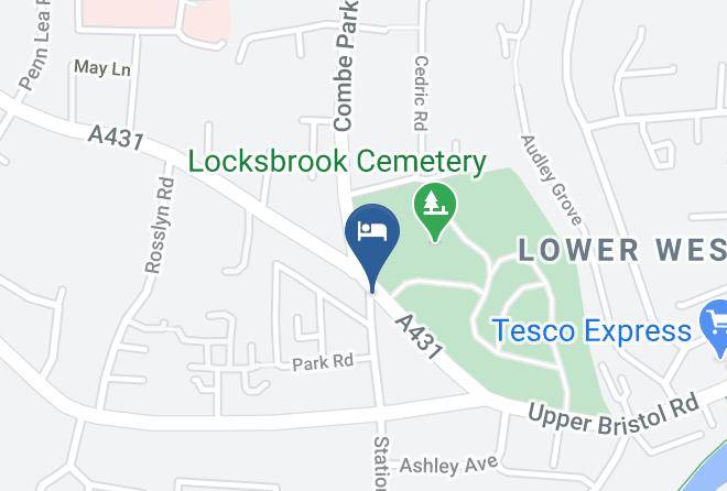 The New Crown Inn Map