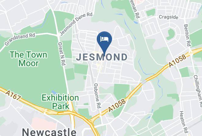 The New George Hotel Map