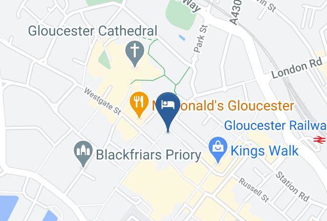 Glos - The New Inn Hotel Maps