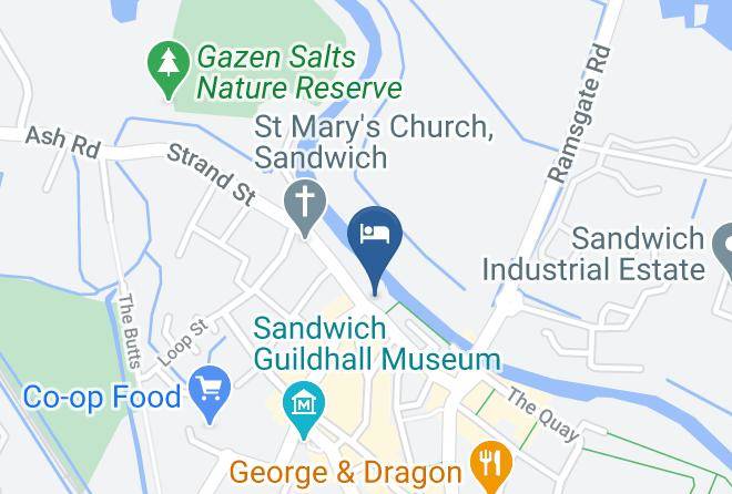 Kent - Salmestone Dutch Barge Sandwich Maps