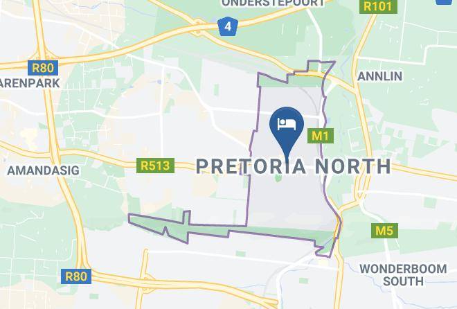 City Of Tshwane - The New Maroela Hotel Maps