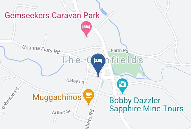 Central Highlands - The New Royal Hotel Rubyvale Maps