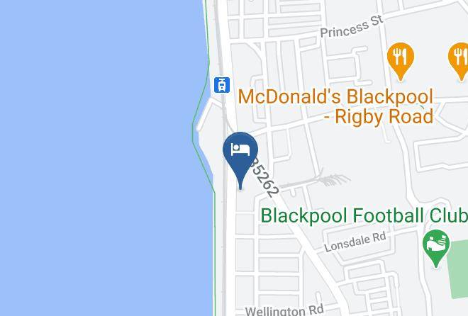 Blackpool - The New Royal Windsor Hotel Maps