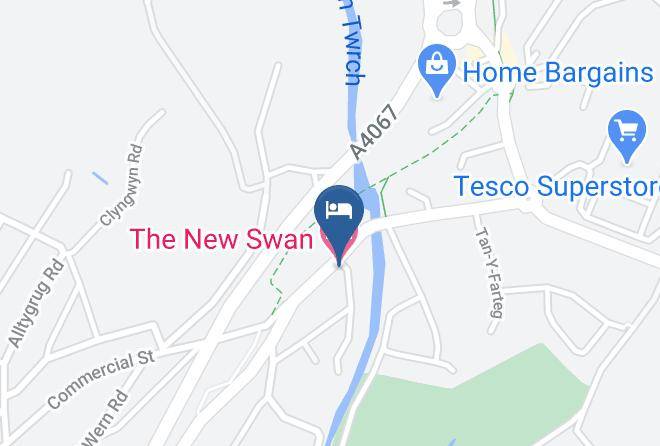 Neath Port Talbot - The New Swan Hotel Maps