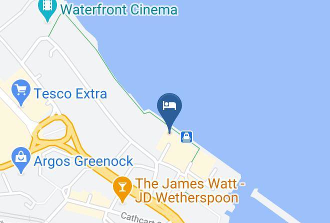 Inverclyde - The New Waterfront Accommodation Short Let Scotland Maps