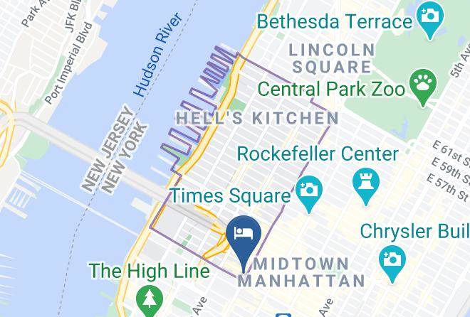New York - The New Yorker Wyndham Maps