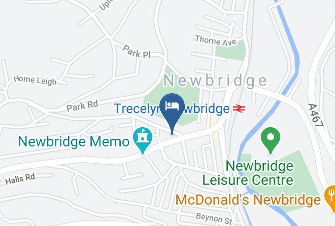 Caerphilly - The Newbridge Hotel Maps