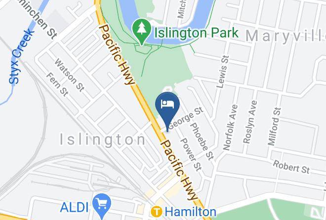 Newcastle - The Newcastle Hotel Maps