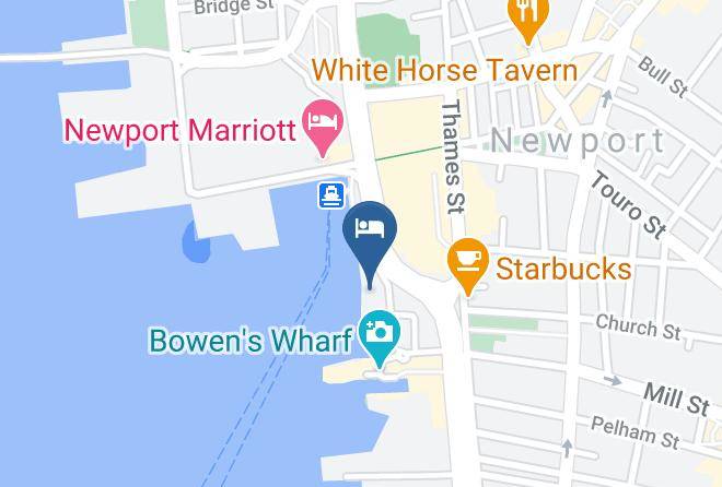 Newport - The Newport Harbor Hotel And Marina Maps