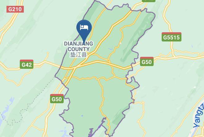 Dianjiang County - The Night Of Paris Holiday Hotel Maps