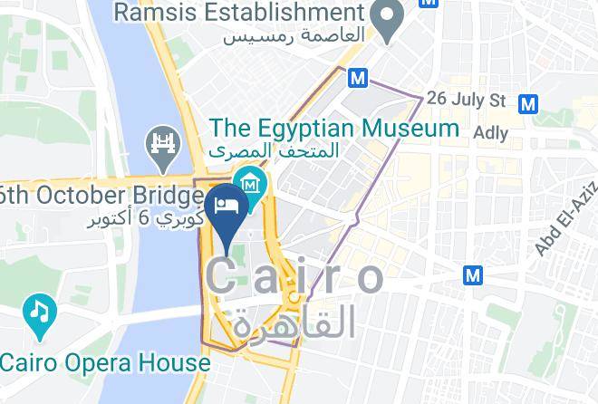 Cairo - The Nile Ritz Carlton Cairo Maps