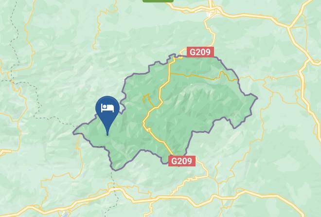 Shennongjia Forested Area - The Nine Lakes Hotel Maps