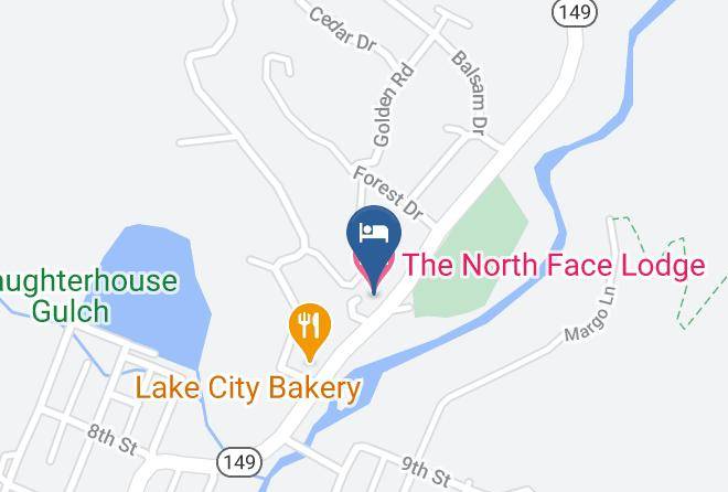 Hinsdale - The North Face Lodge Maps