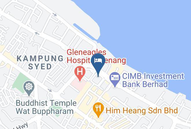Georgetown - The Northam All Suite Penang Maps
