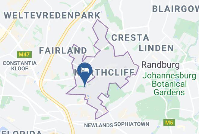 City Of Johannesburg - The Northcliff Restaurant Johannesburg Maps