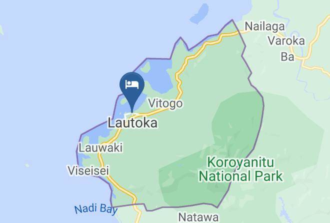 The Northen Club Of Fiji Map